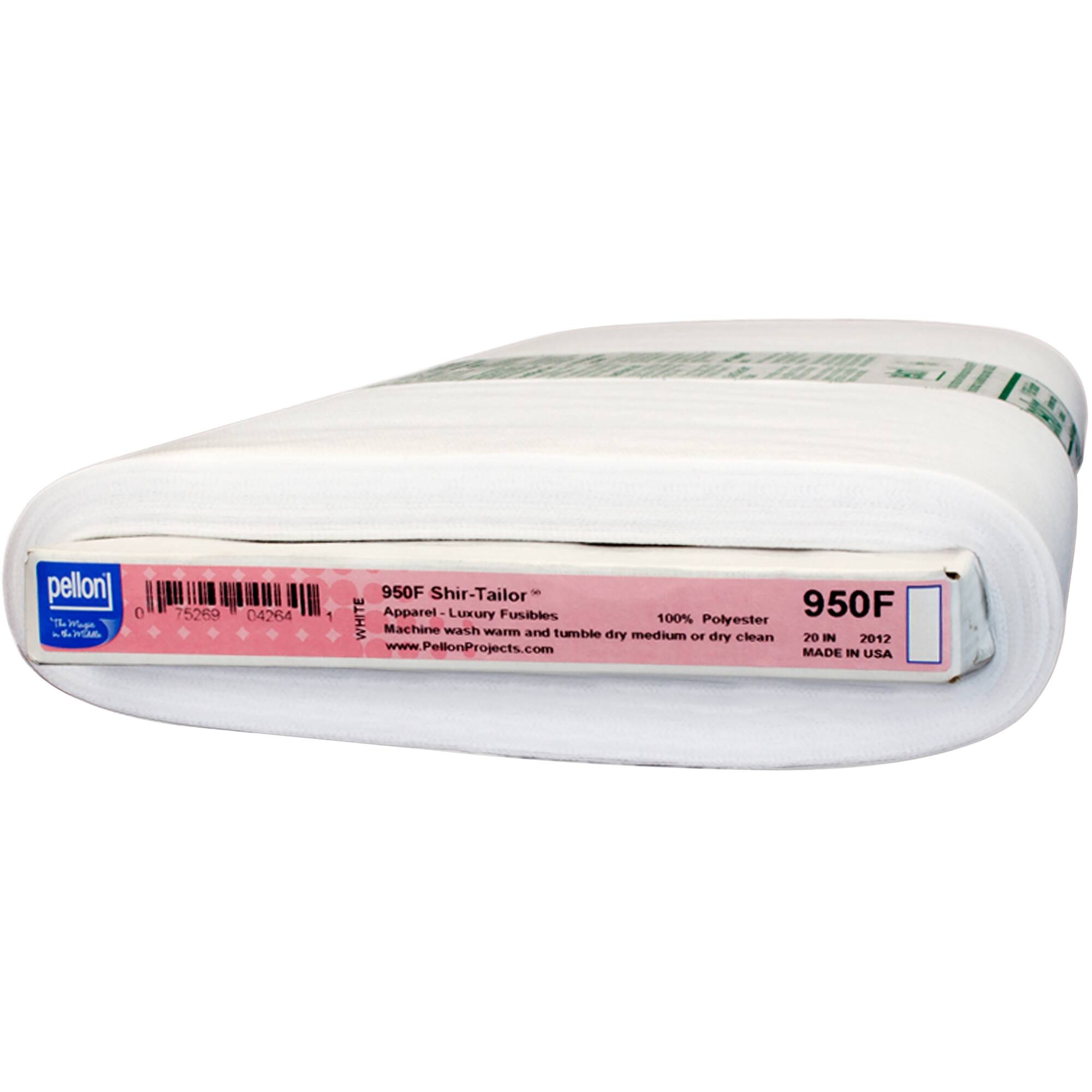 Pellon® Shir-Tailor® White Fusible Interfacing, 20'' x 10yd